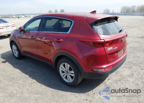 2017 Kia Sportage Lx from USA, damaged, VIN KNDPM3AC6H7166619